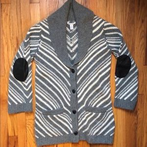 Alice & Olivia Button Up Wool Cardigan